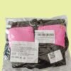 Abrigo Impermeable Perro Negro/Rosa Talla M