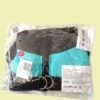 Abrigo Impermeable Perro Negro/Azul Talla M