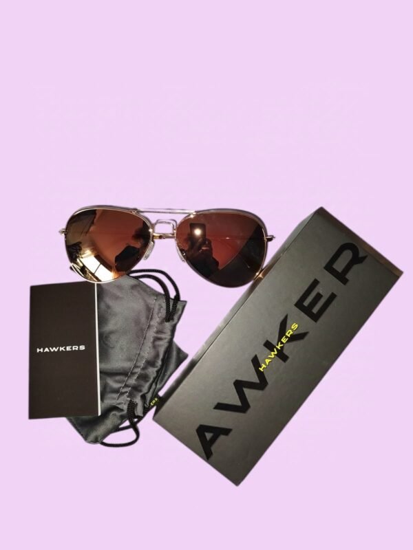 Gafas de Sol Polarizadas Oro Rosado HAWKERS