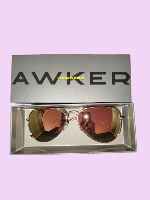 Gafas de Sol Polarizadas Oro Rosado HAWKERS
