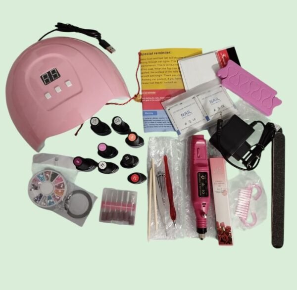 Kit Completo De Uñas Semipermanente Phoenixy