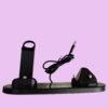Cargador Inalambrico 7 en 1, Apple, Negro