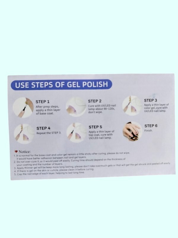 Juego De Manicura Para Uñas De Gel, Phoenixy, Multicolor
